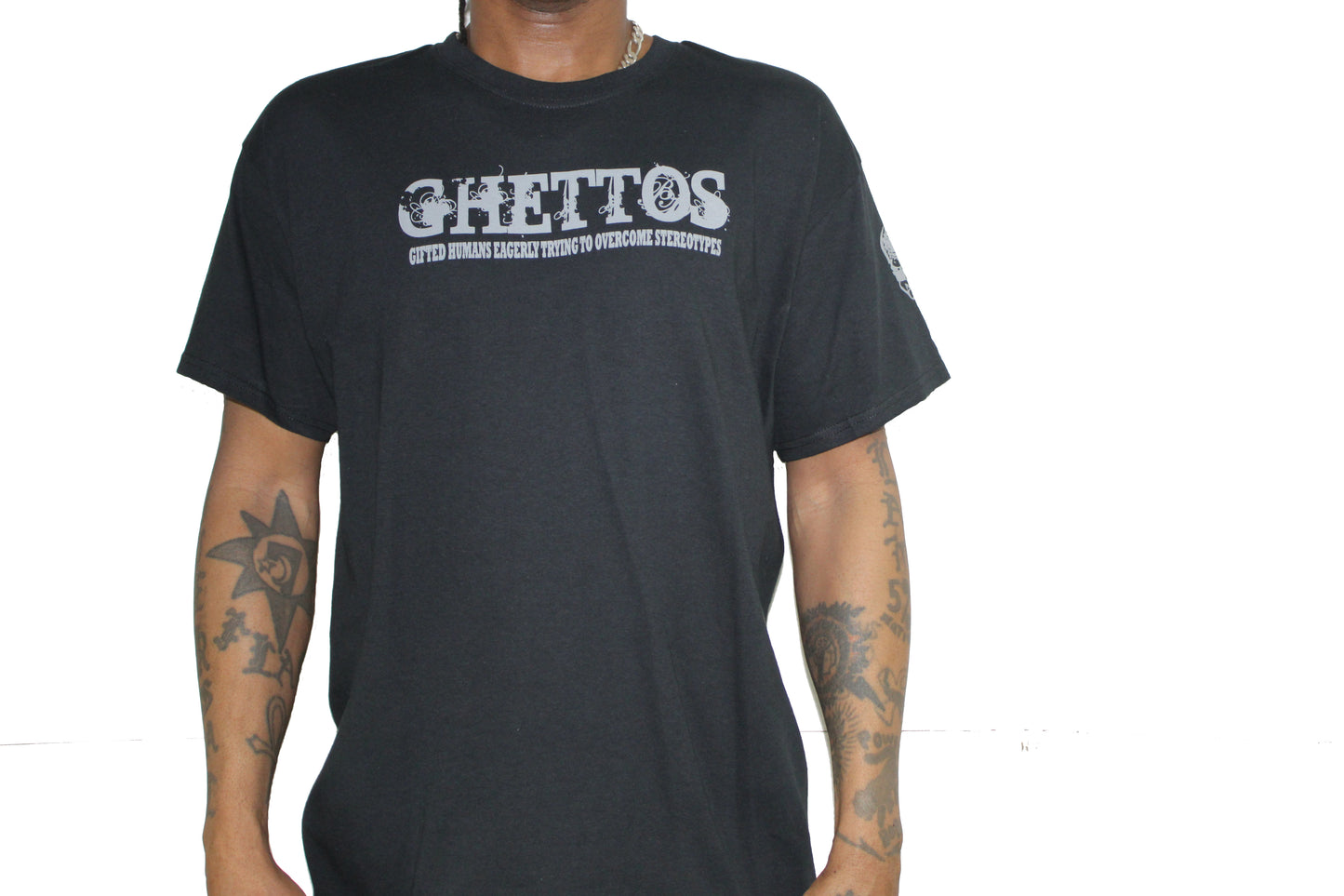 G.H.E.T.T.O.S. ACROSS 2 T-SHIRT