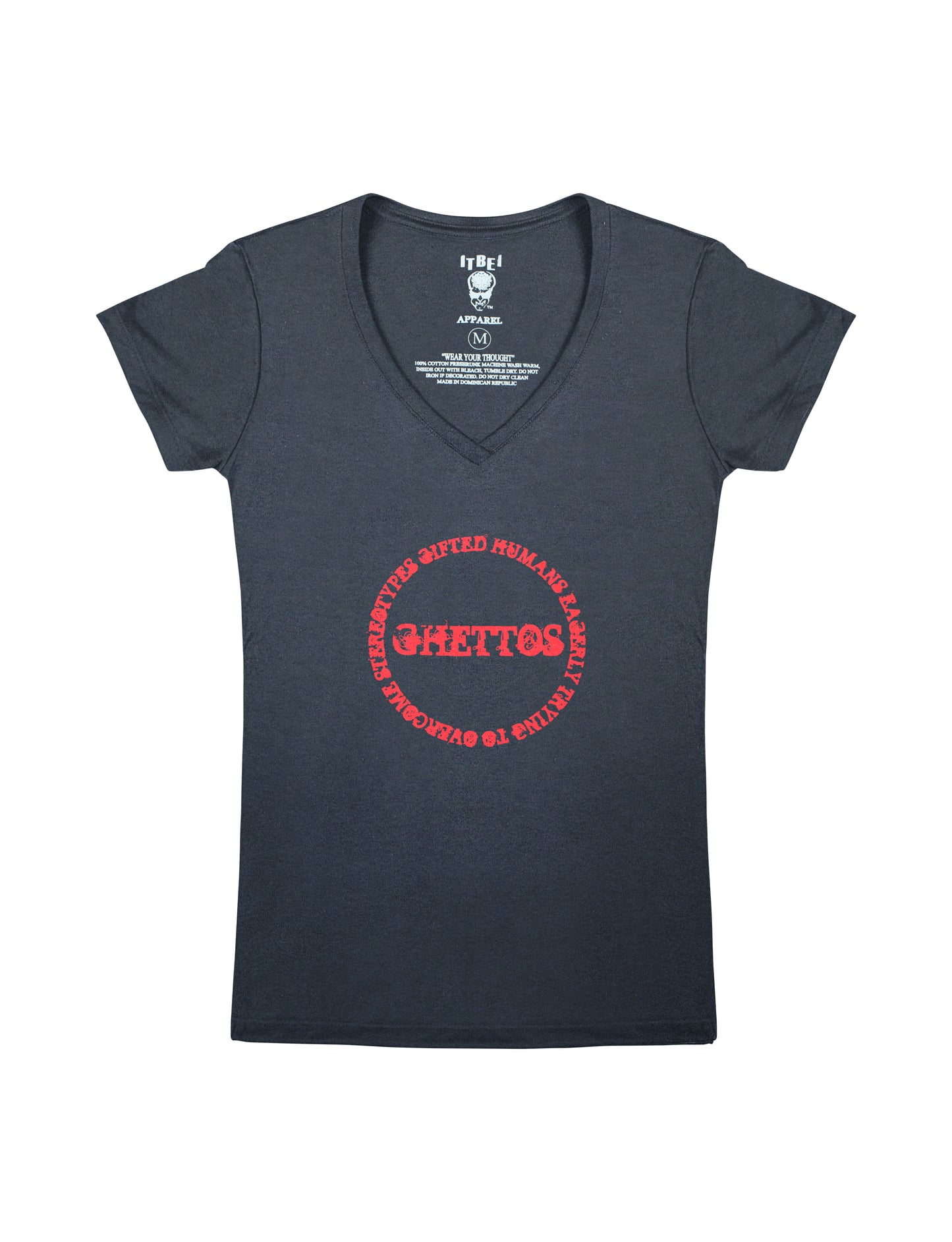 G.H.E.T.T.O.S. AROUND 2 WOMEN V-NECK