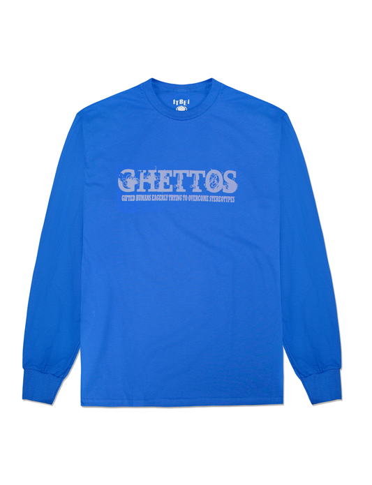 G.H.E.T.T.O.S. ACROSS L/S T-SHIRT